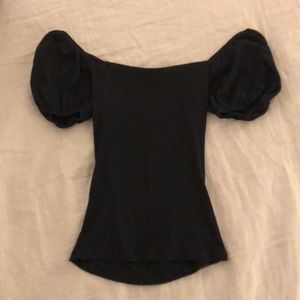 off the shoulder top